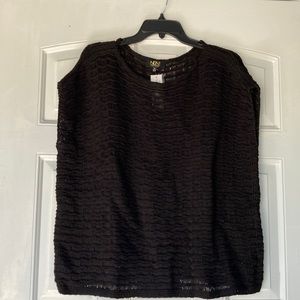 Beautiful black cardigan  size XL designer Nene Leakes.